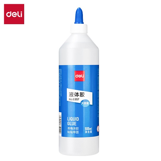 得力/deli 6357 膠棒/固體膠/膠水 液體膠 500ml